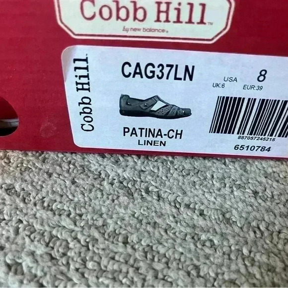 New Balance Cobb Hill Patina Women's Sandal Linen size 8 WIDE (CAG37LN) - Picture 4 of 6